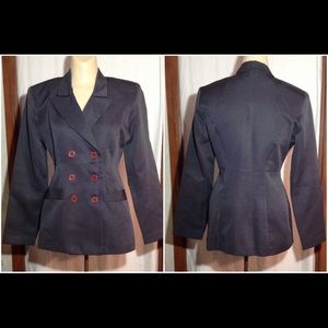 NWOT Women's Sz 3/4 Victoria Ashley Blazer Jacket
